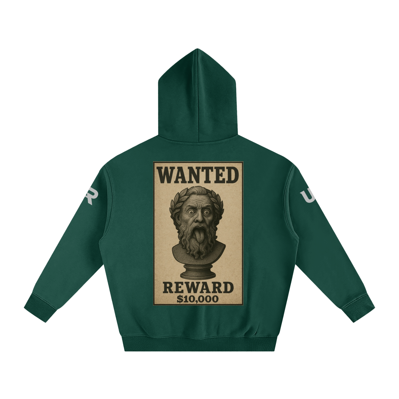 WANTED SERIES #01 Oversize Fleeced Hoodie