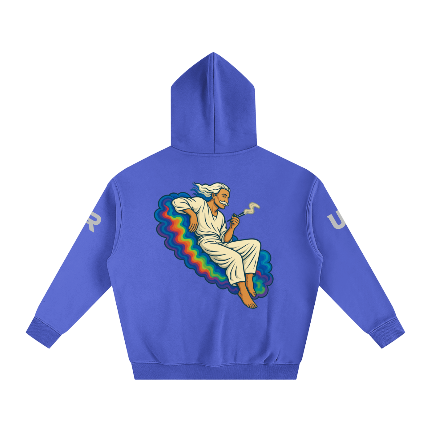 SMOKEPUNK #01 Oversized Fleeced Hoodie