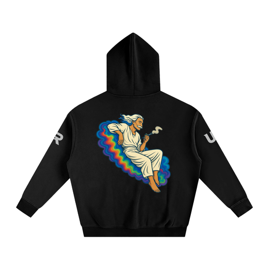 SMOKEPUNK #01 Oversized Fleeced Hoodie
