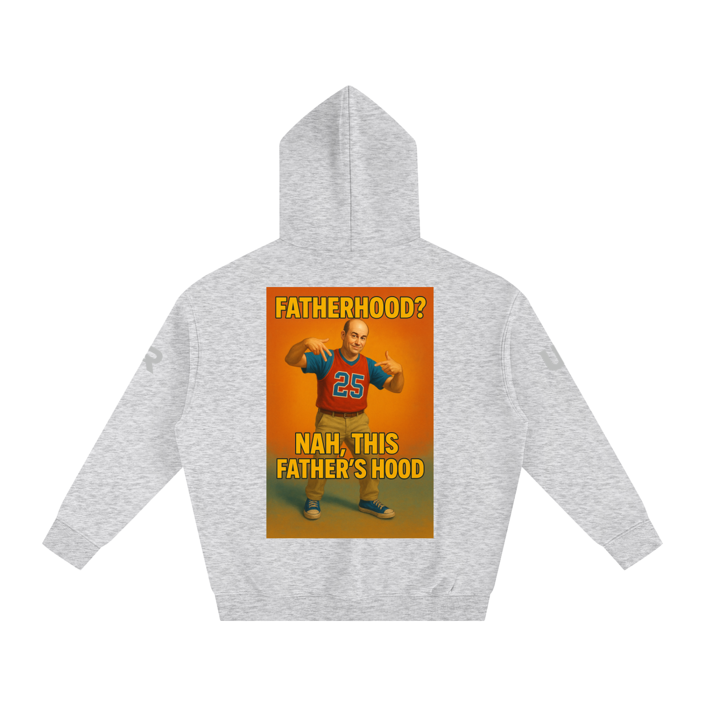 Comical line #02 Oversize Fleeced Hoodie