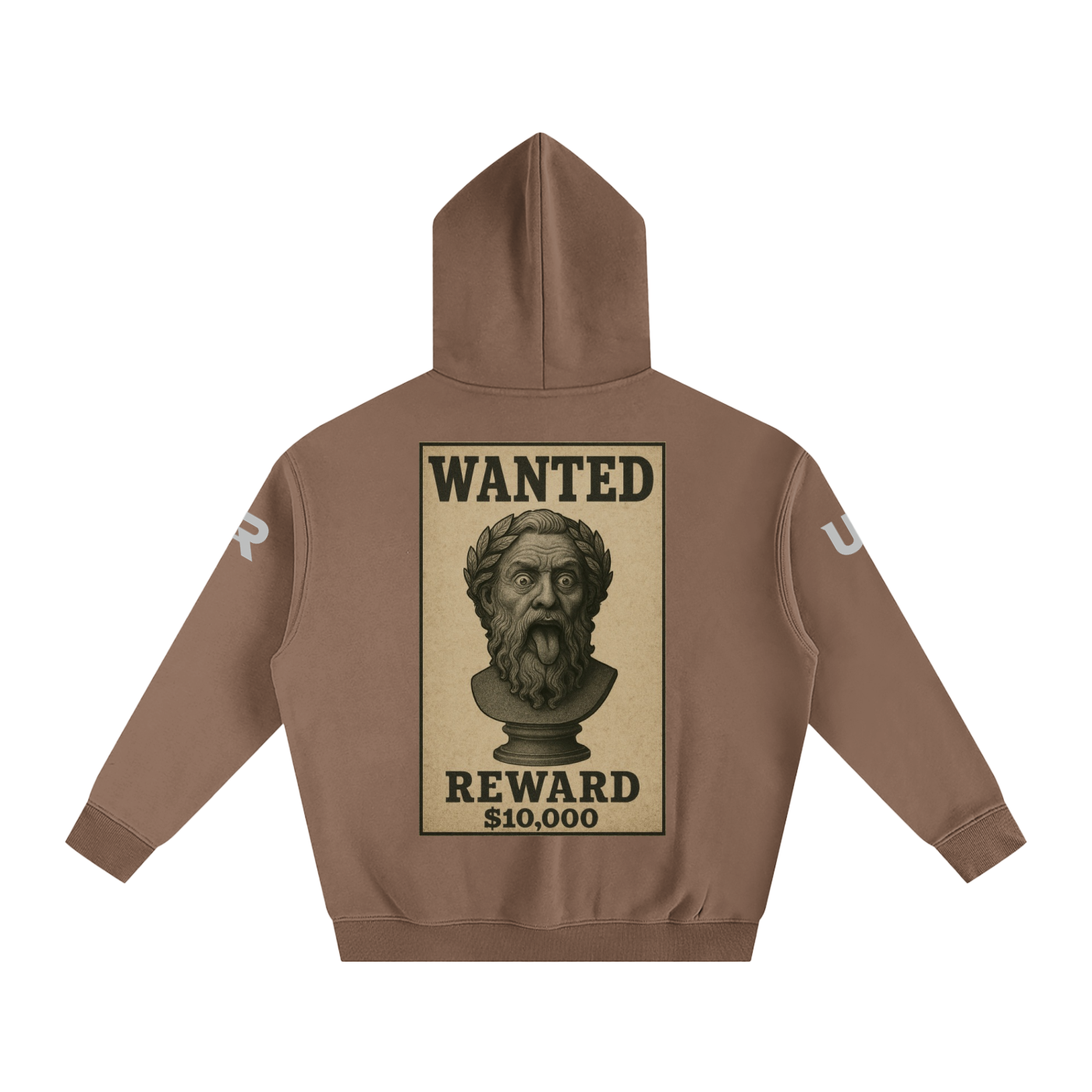 WANTED SERIES #01 Oversize Fleeced Hoodie