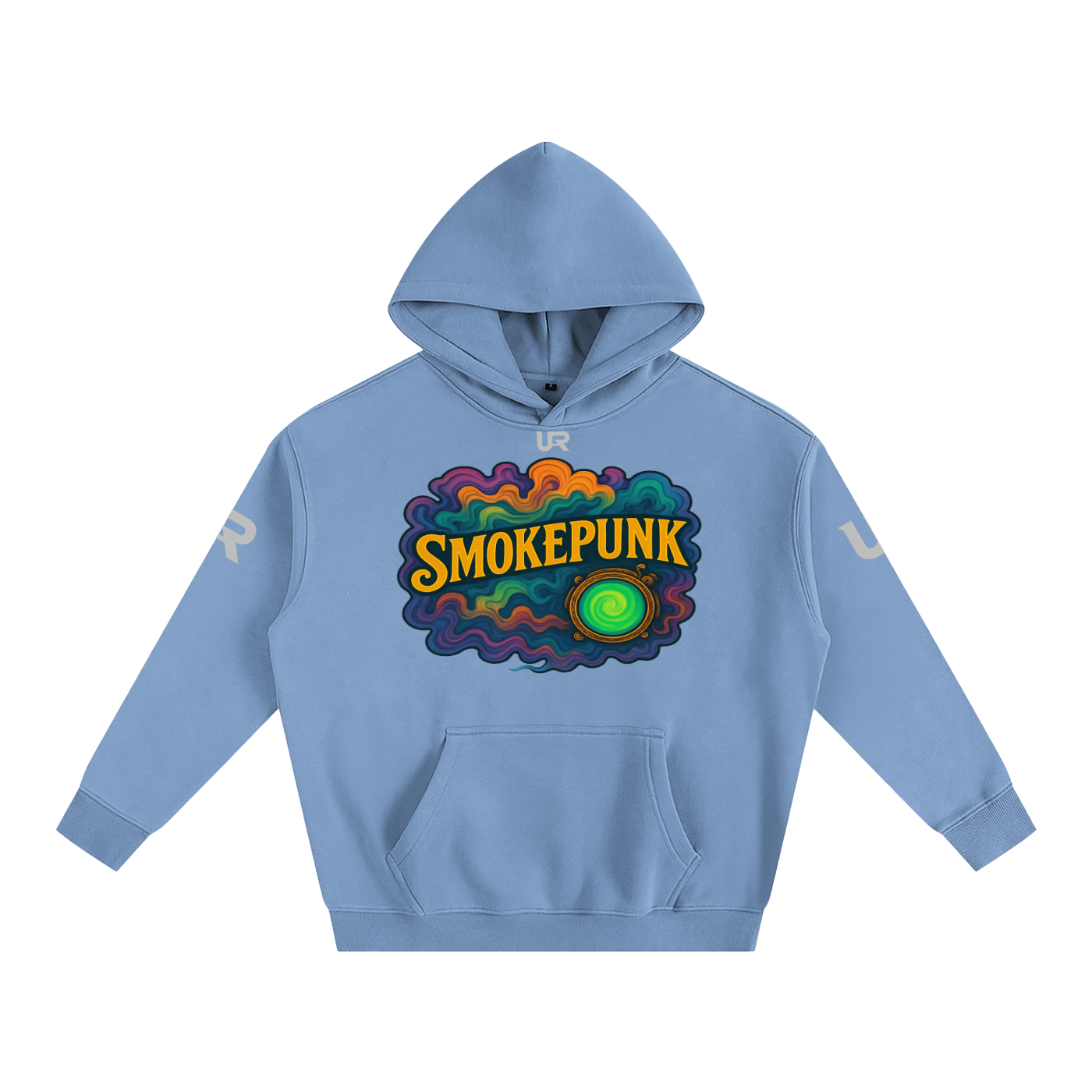 SMOKEPUNK #01 Oversized Fleeced Hoodie