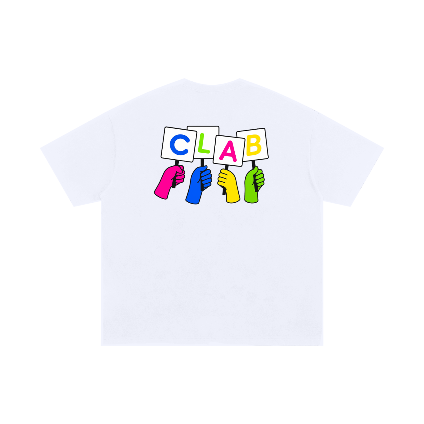 CLAB Unisex Oversized Cotton T-Shirt