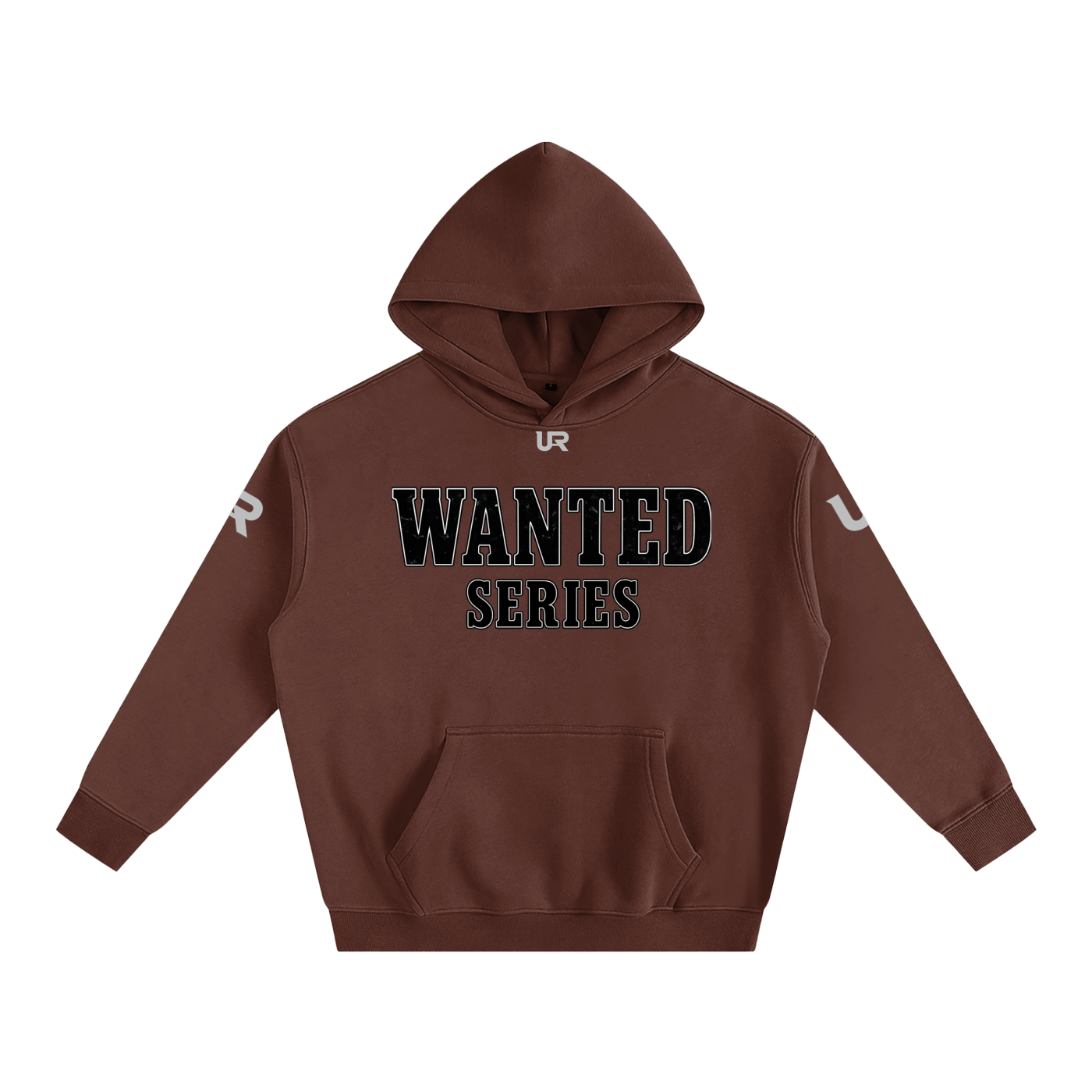 WANTED SERIES #01 Oversize Fleeced Hoodie