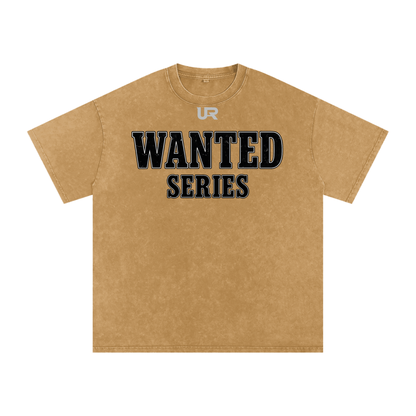 WANTES SERIES #02 Snow Washed Oversized Cotton T-Shirt