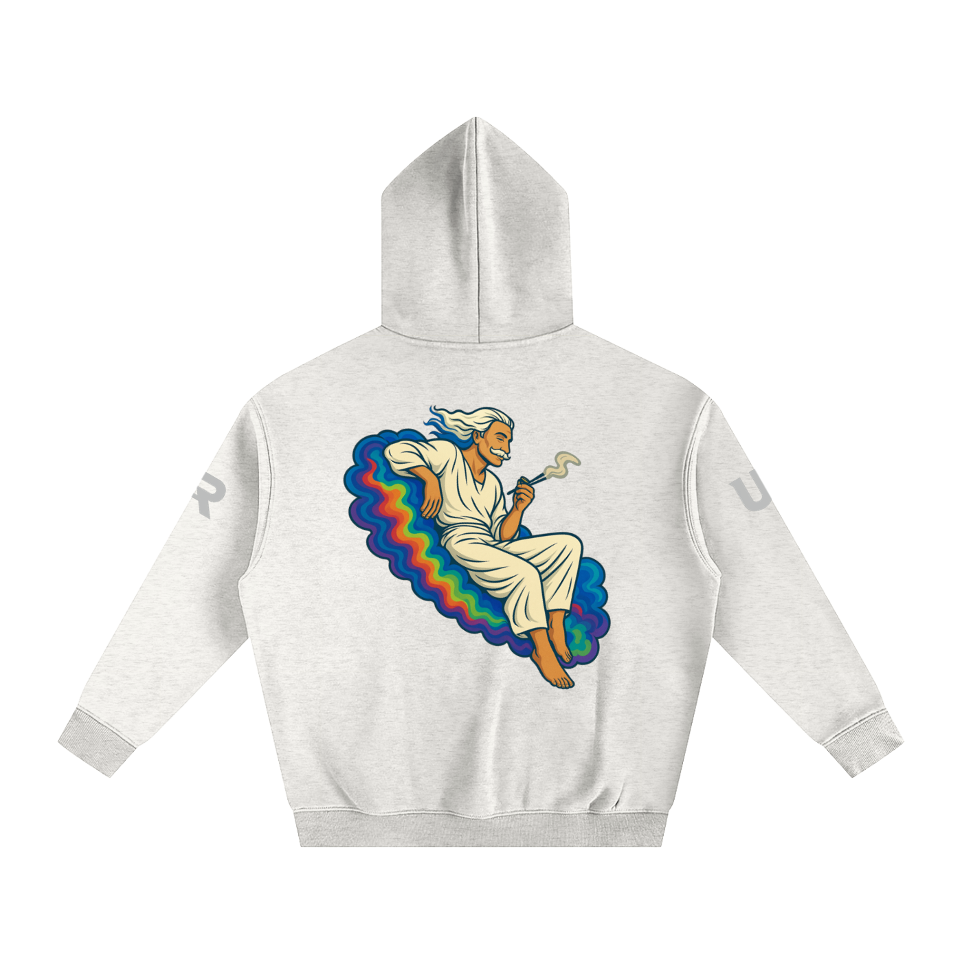 SMOKEPUNK #01 Oversized Fleeced Hoodie