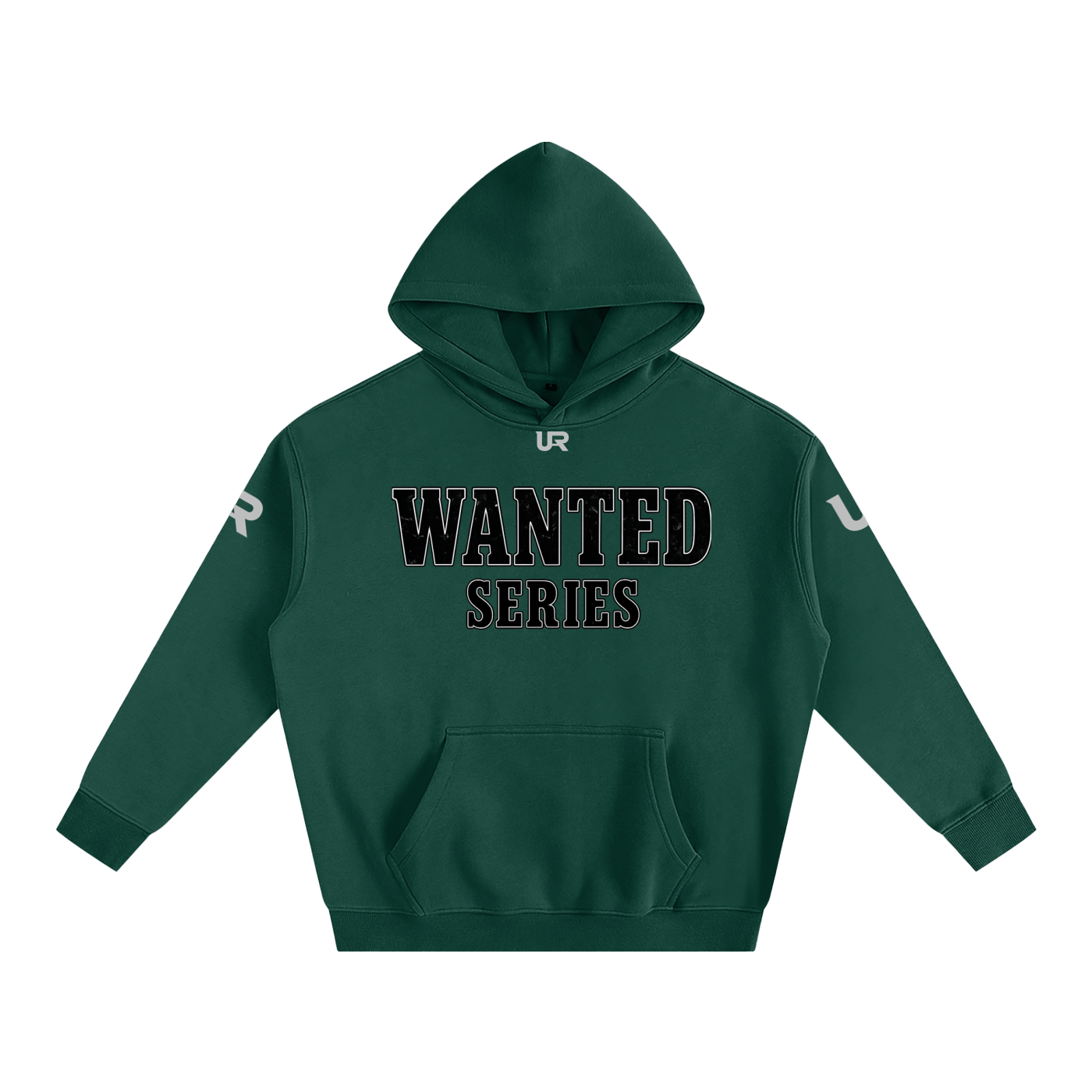 WANTED SERIES #01 Oversize Fleeced Hoodie