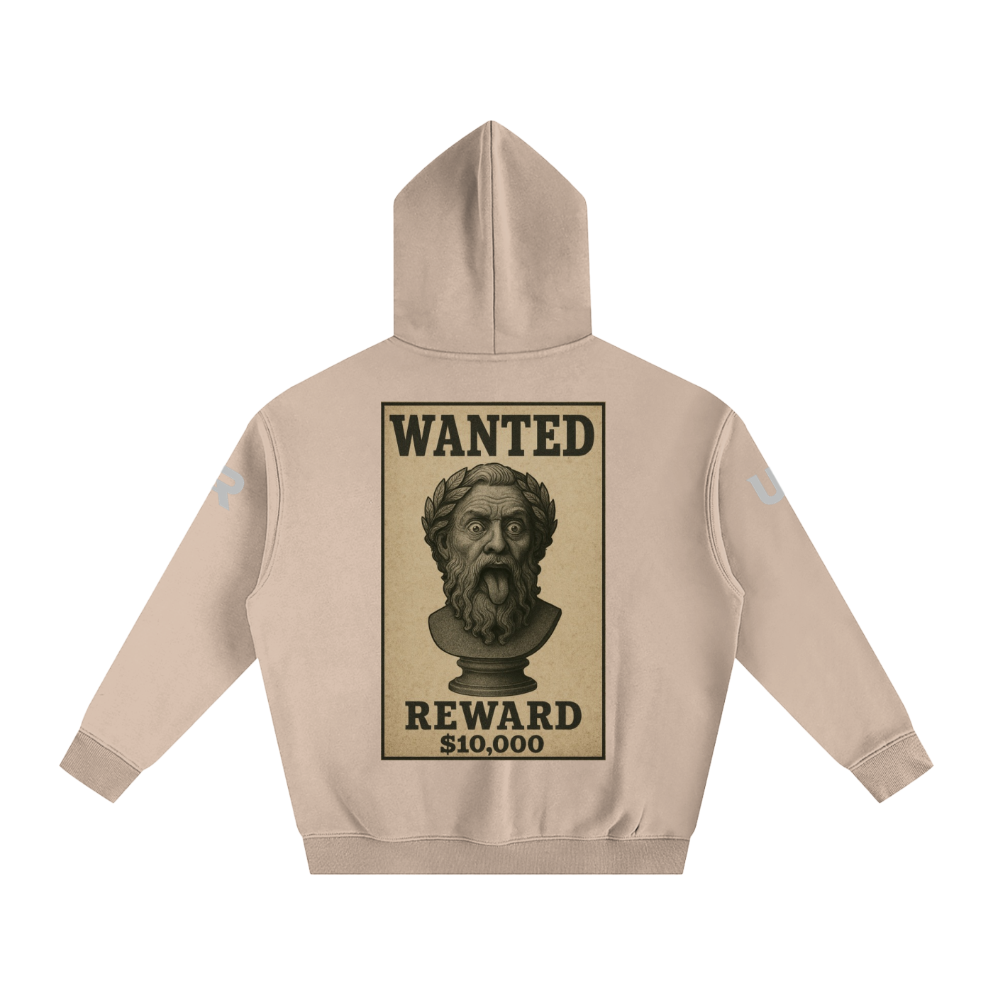 WANTED SERIES #01 Oversize Fleeced Hoodie