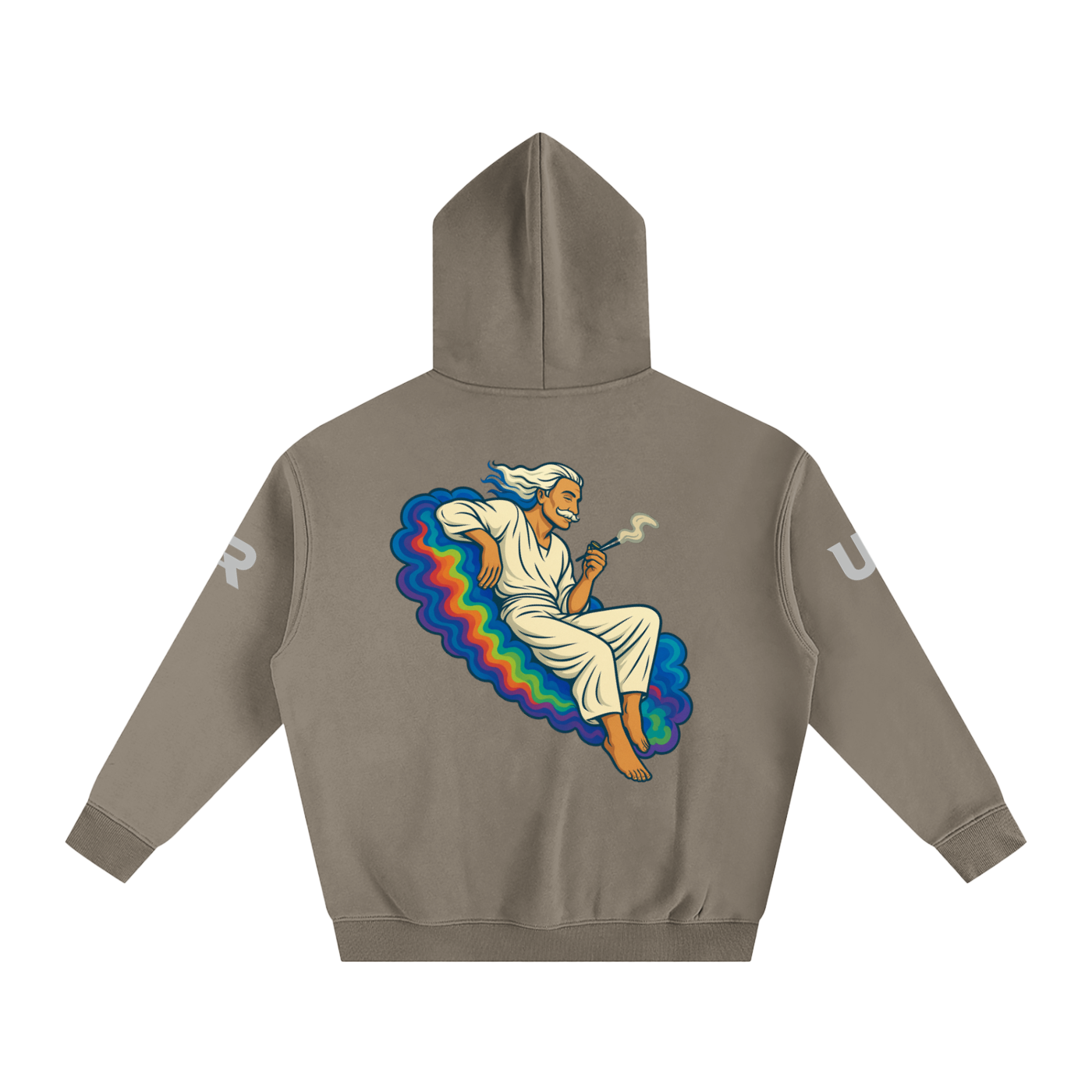 SMOKEPUNK #01 Oversized Fleeced Hoodie