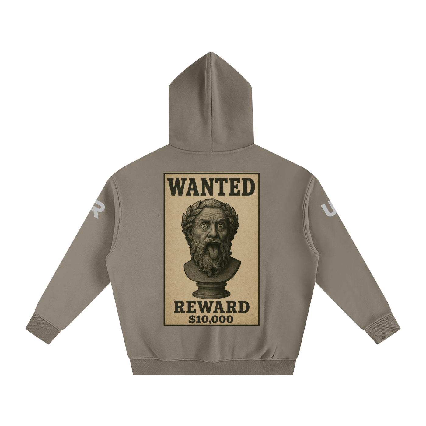 WANTED SERIES #01 Oversize Fleeced Hoodie