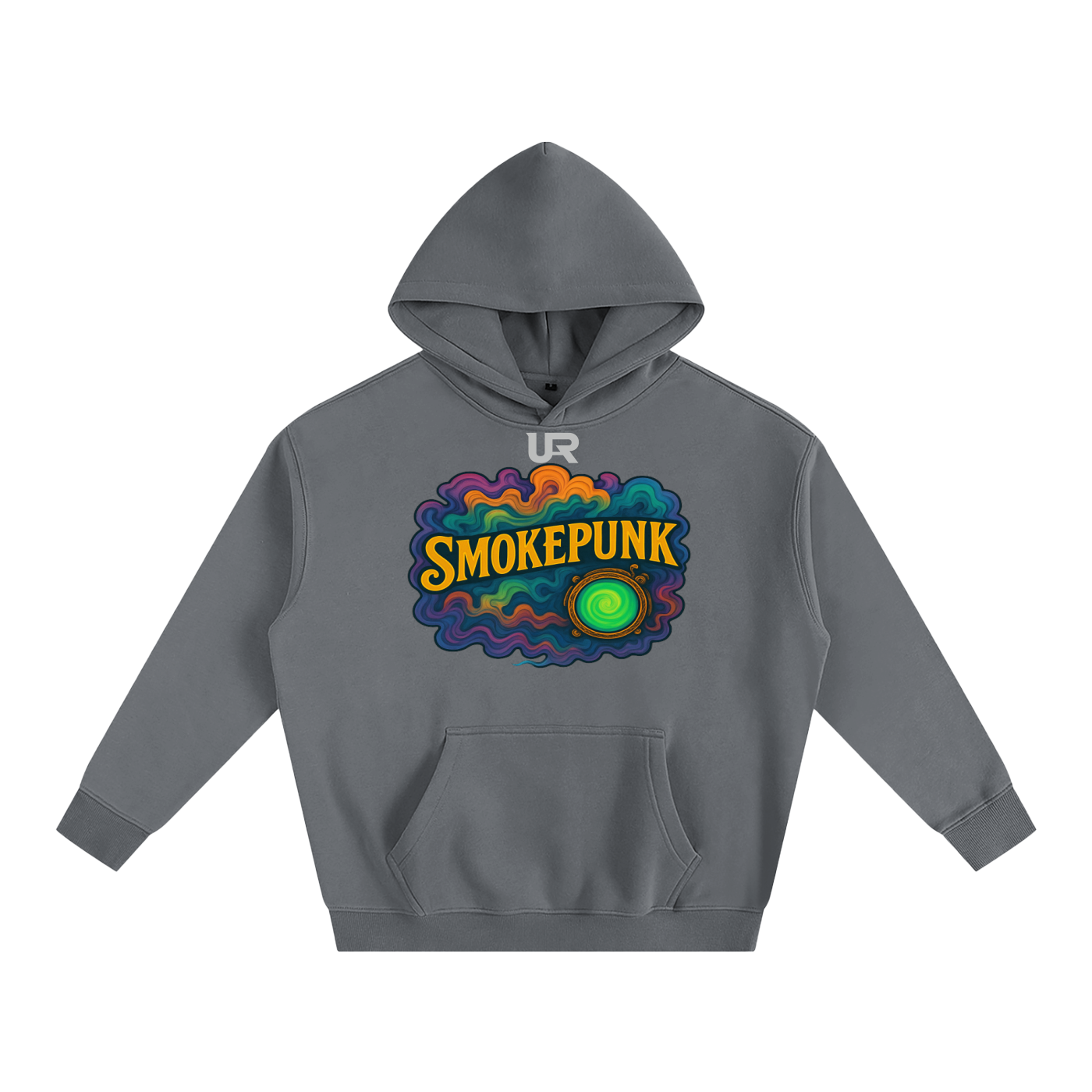 SMOKEPUNK #02 Oversize Fleeced Hoodie
