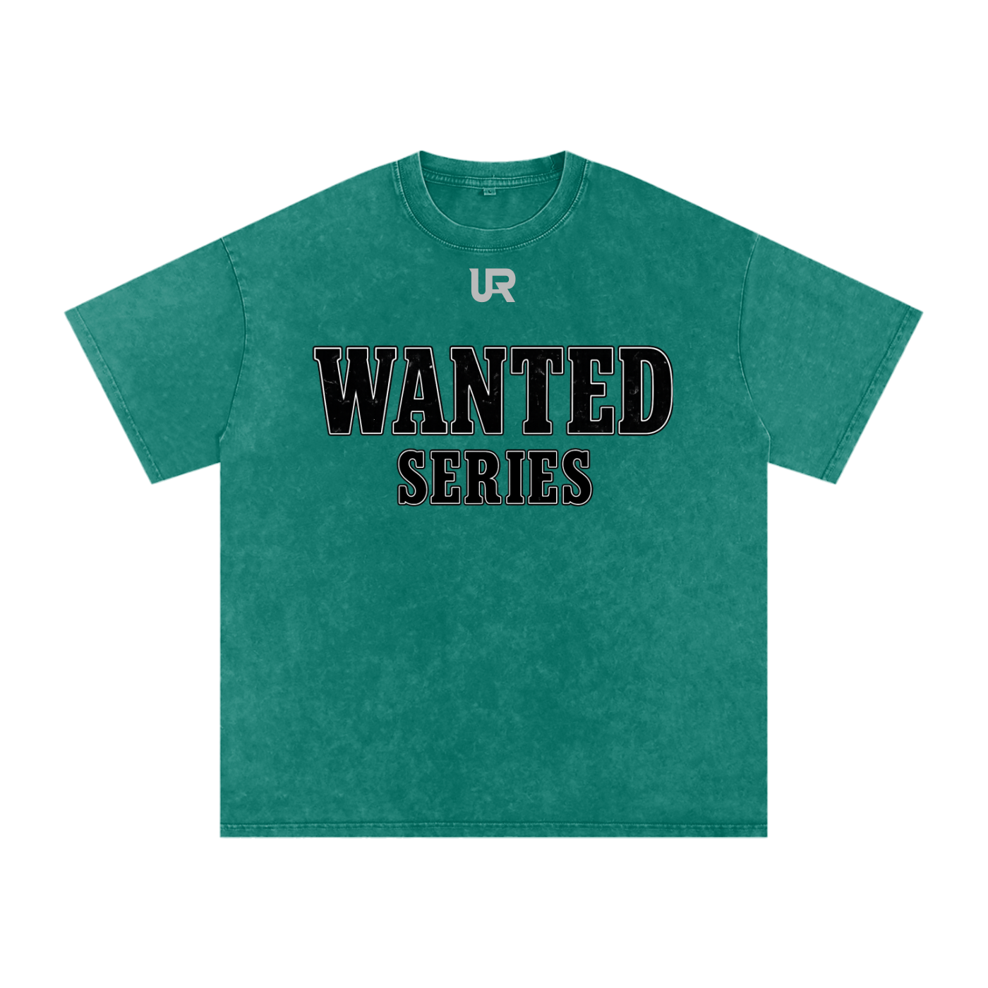 WANTED SERIES #01 Snow Washed Oversized Cotton T-Shirt
