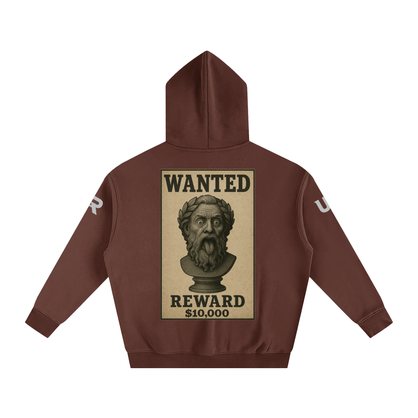 WANTED SERIES #01 Oversize Fleeced Hoodie