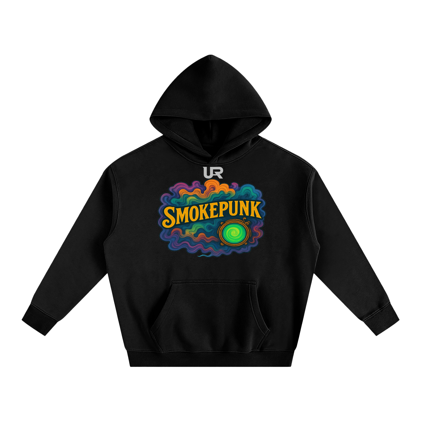 SMOKEPUNK #02 Oversize Fleeced Hoodie