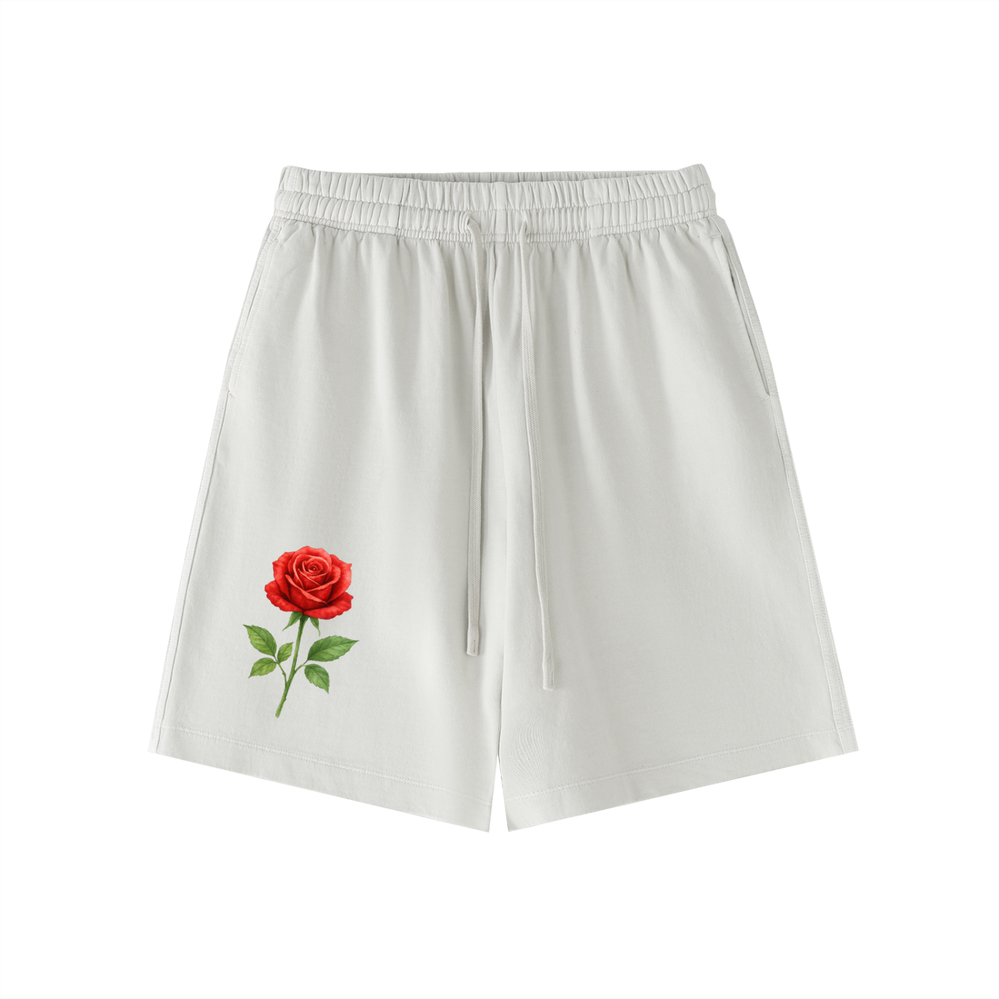 YEWARR ROSE, Vintage Wash Cotton Shorts