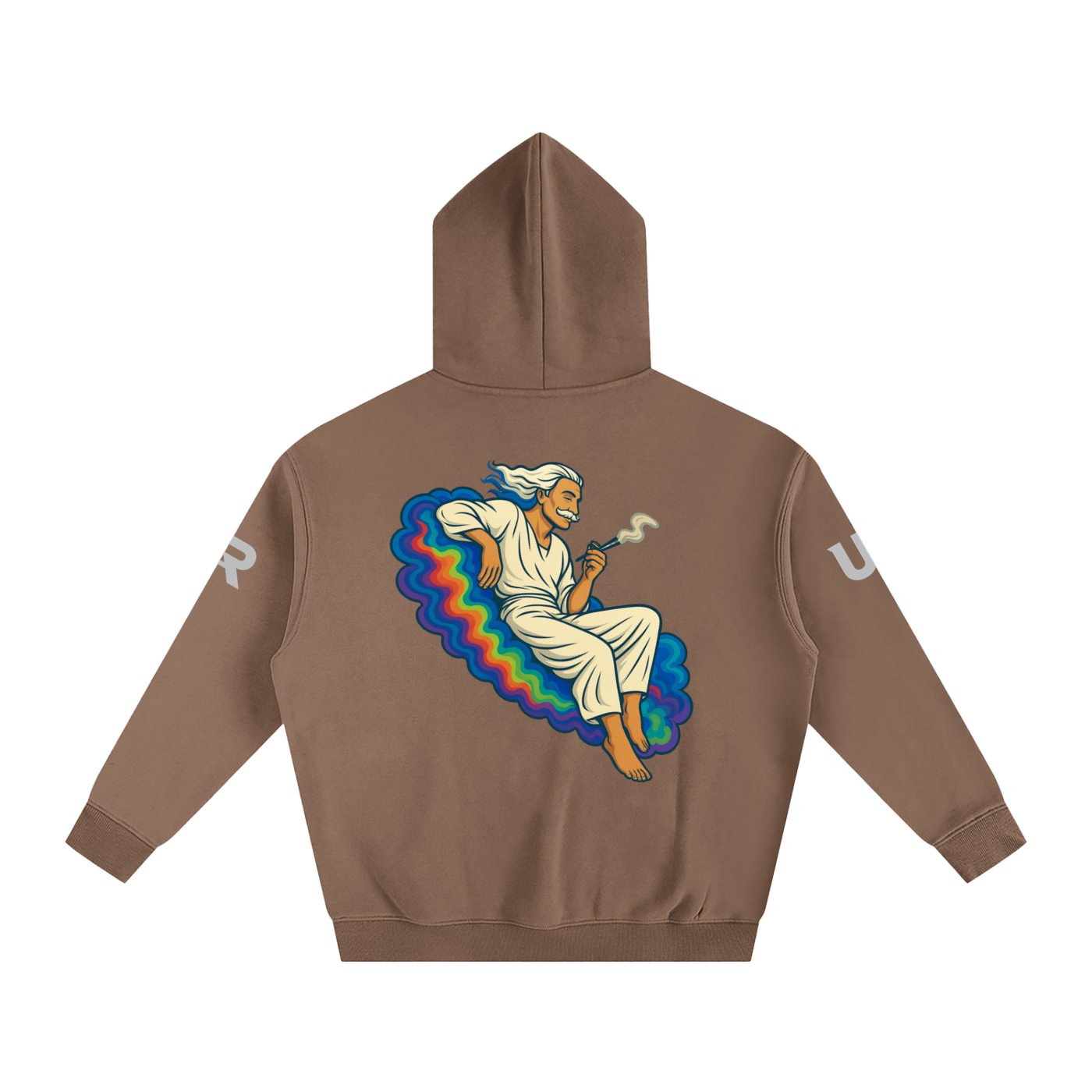 SMOKEPUNK #01 Oversized Fleeced Hoodie