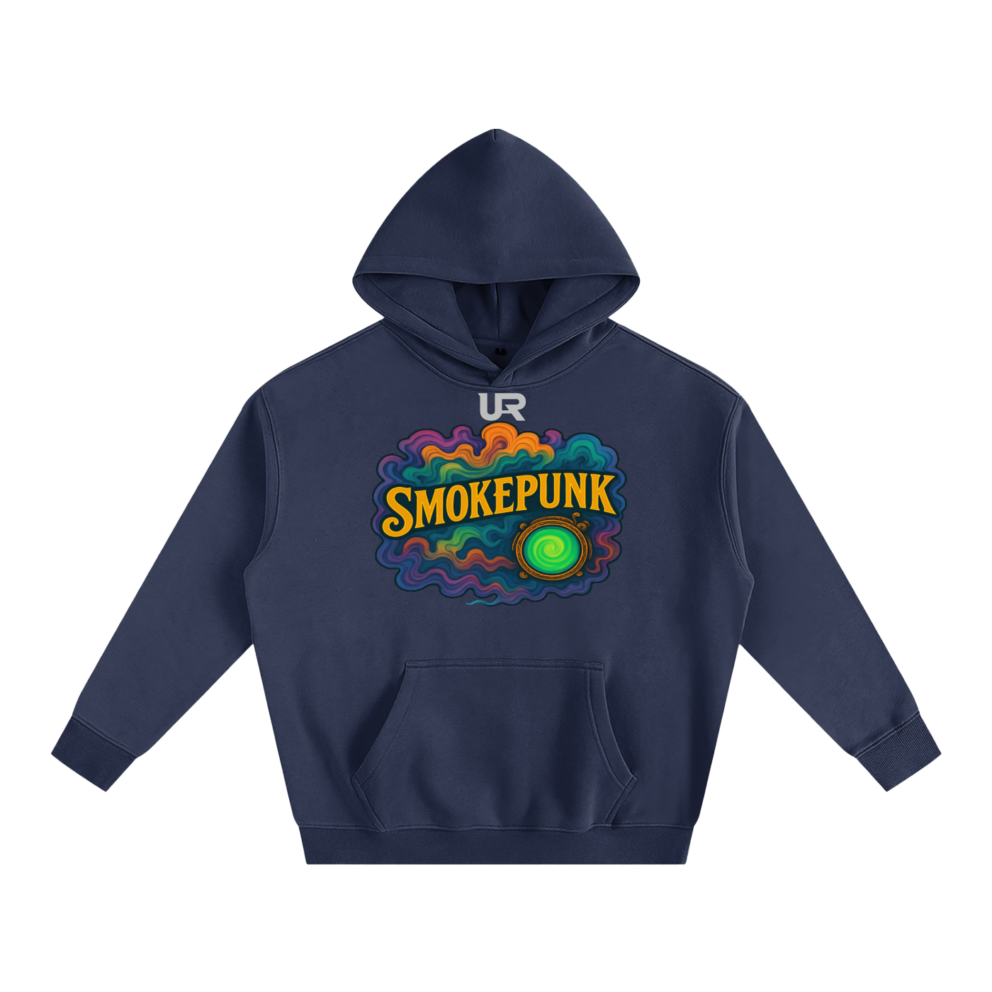 SMOKEPUNK #02 Oversize Fleeced Hoodie
