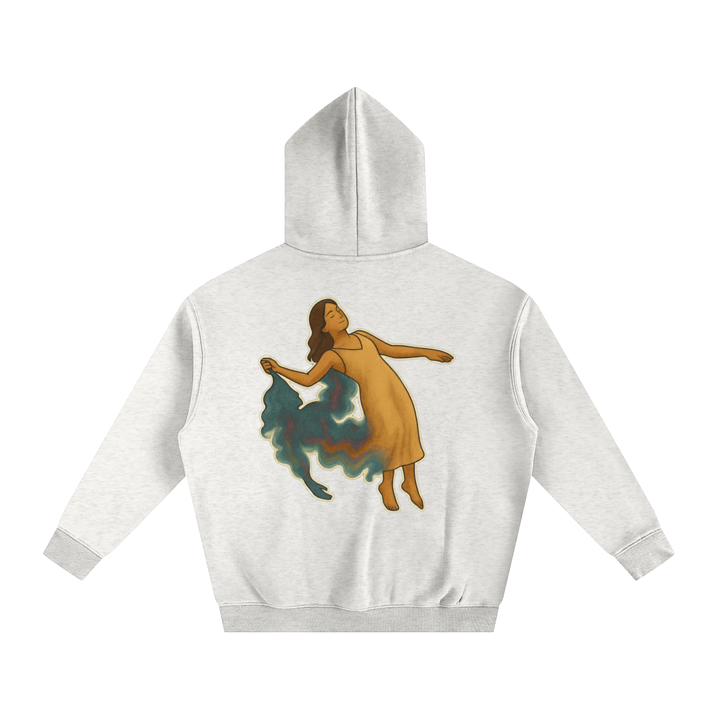 SMOKEPUNK #02 Oversize Fleeced Hoodie