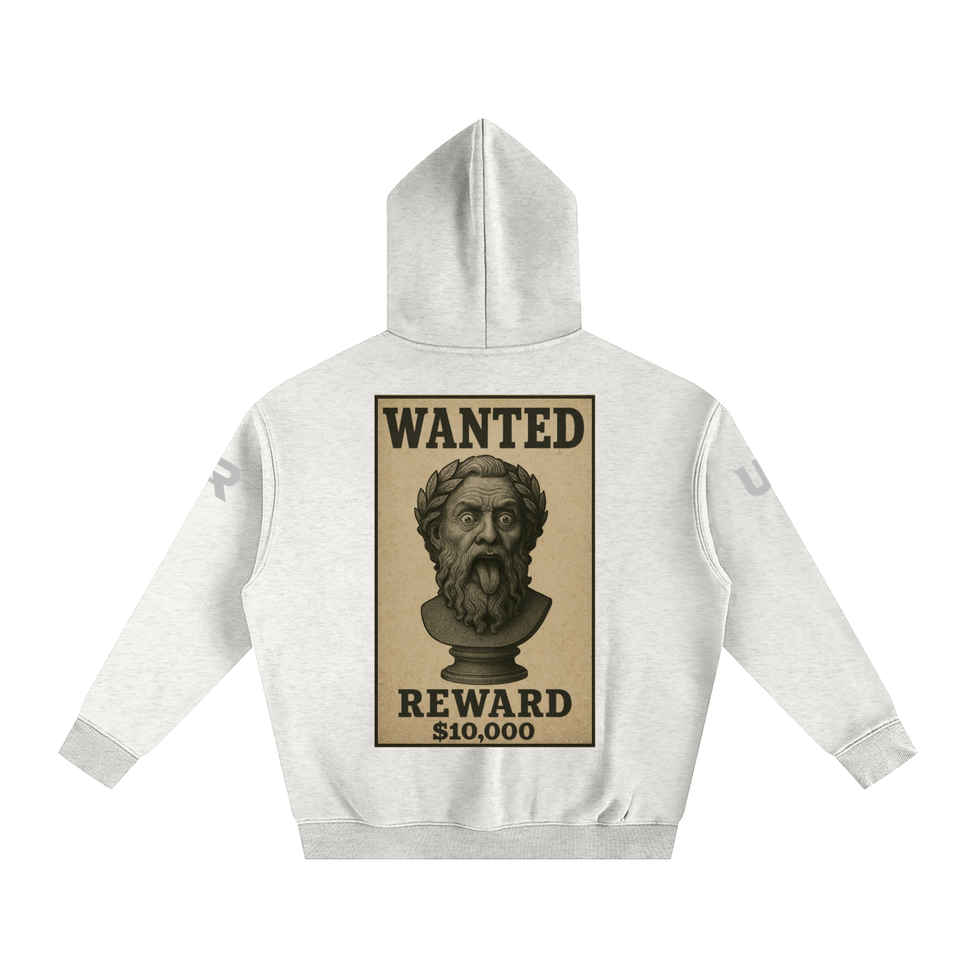 WANTED SERIES #01 Oversize Fleeced Hoodie