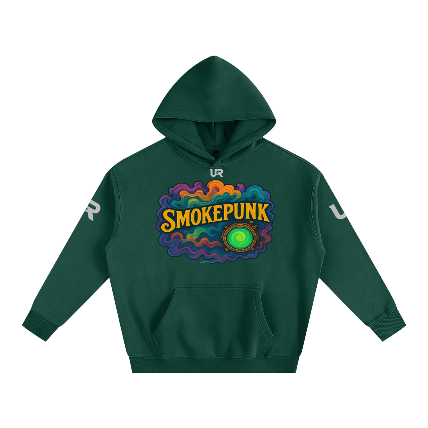 SMOKEPUNK #01 Oversized Fleeced Hoodie