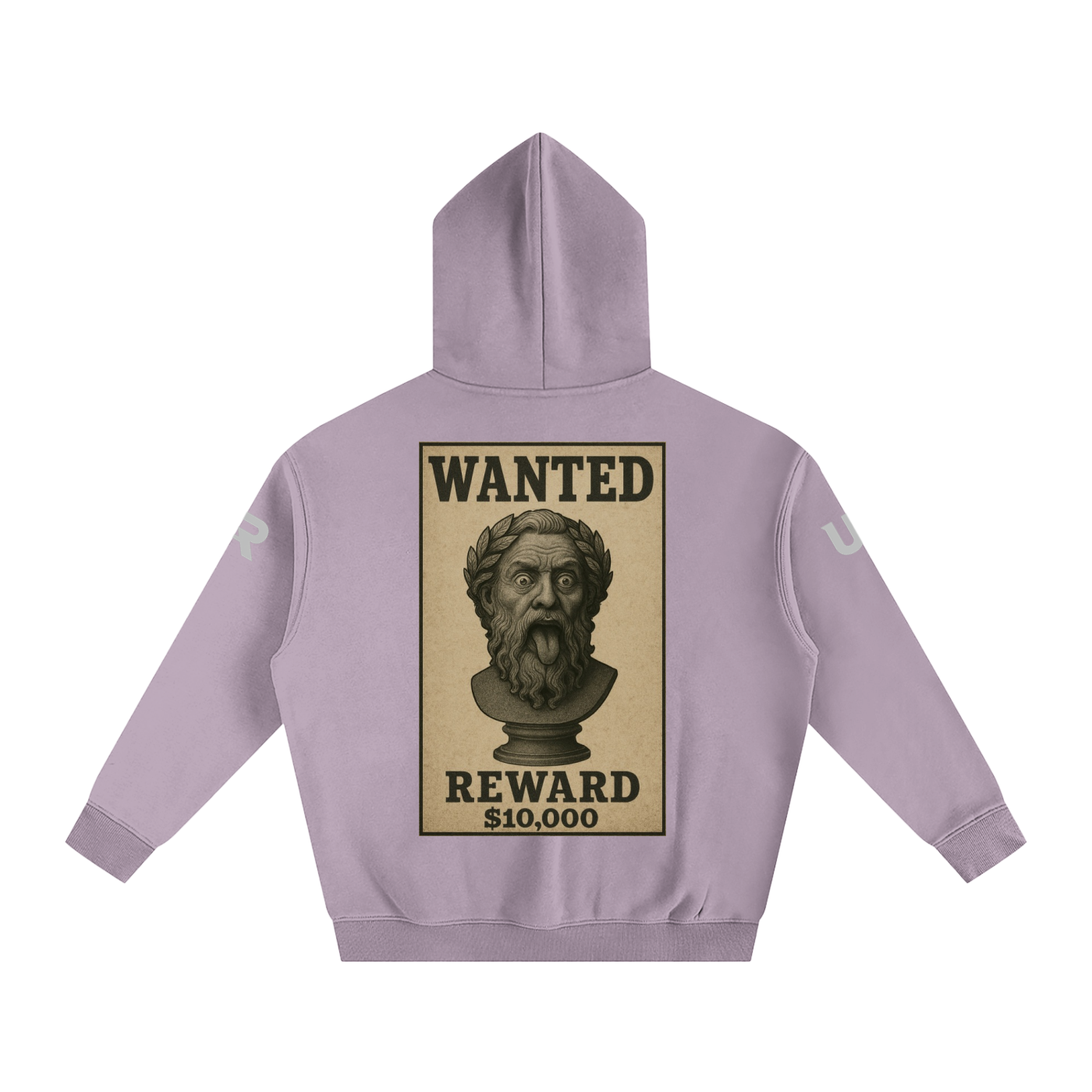 WANTED SERIES #01 Oversize Fleeced Hoodie