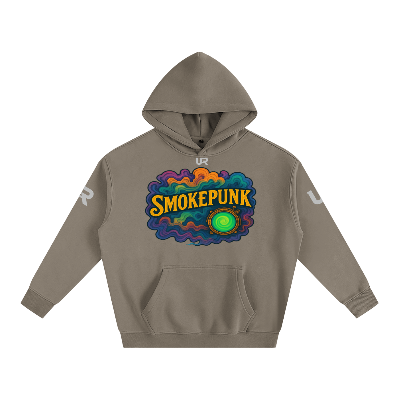 SMOKEPUNK #01 Oversized Fleeced Hoodie