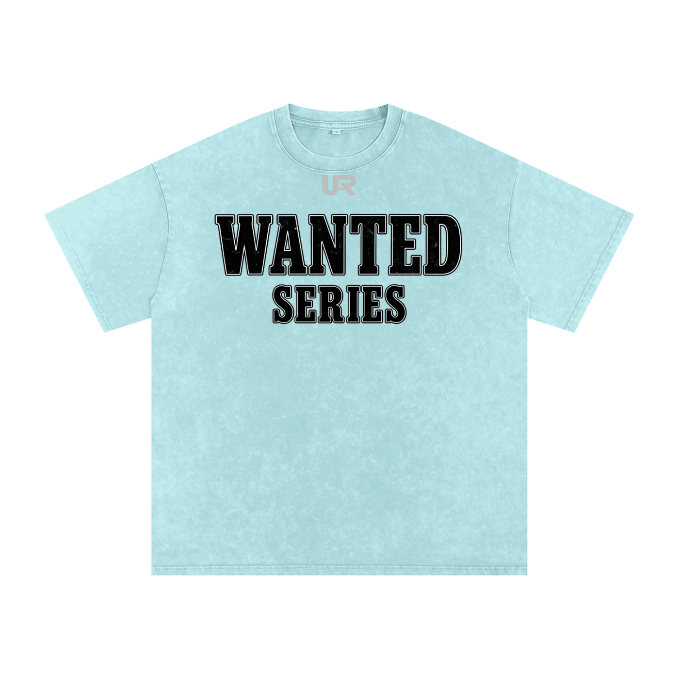 WANTES SERIES #02 Snow Washed Oversized Cotton T-Shirt