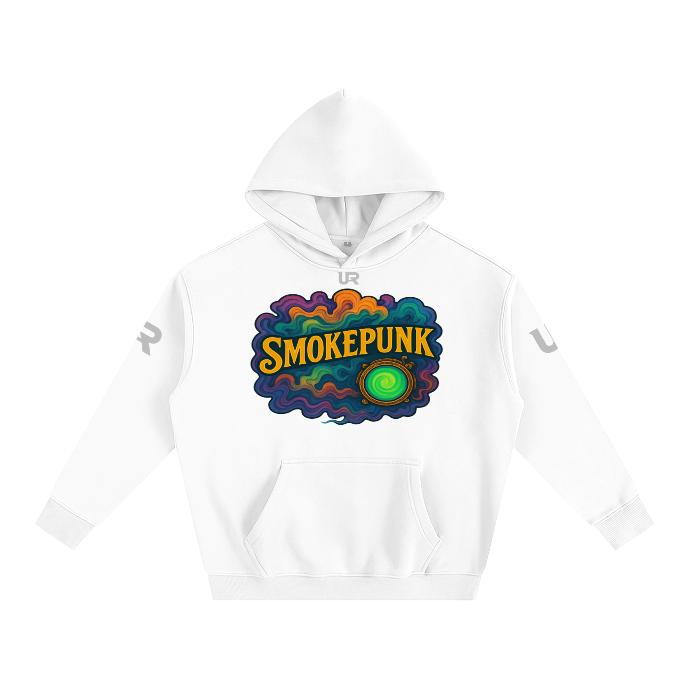 SMOKEPUNK #01 Oversized Fleeced Hoodie