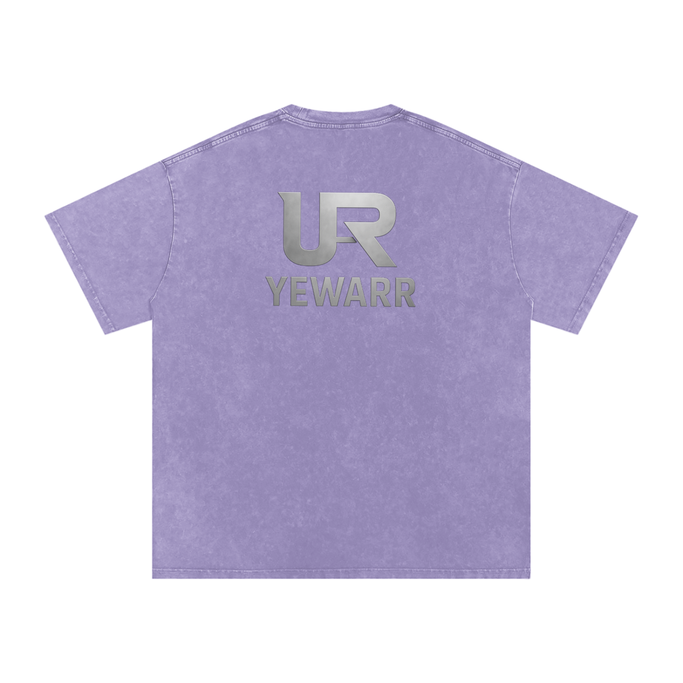 ANCIENT FLAME, Snow Washed Oversized Cotton T-Shirt