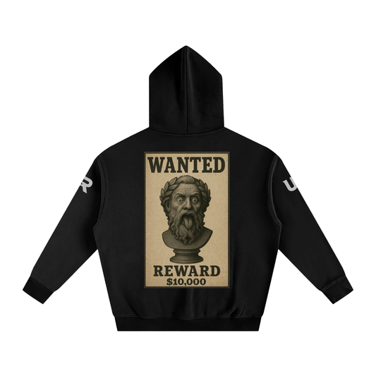 WANTED SERIES #01 Oversize Fleeced Hoodie
