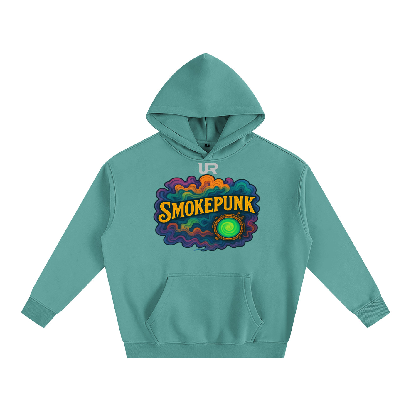 SMOKEPUNK #02 Oversize Fleeced Hoodie