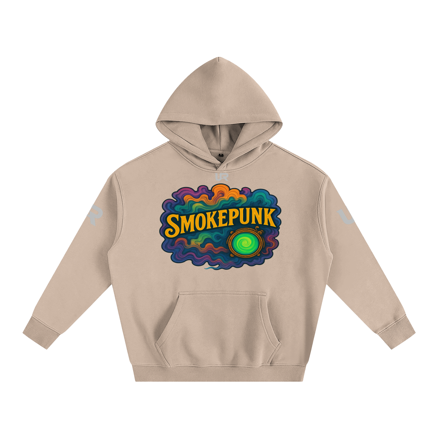 SMOKEPUNK #01 Oversized Fleeced Hoodie
