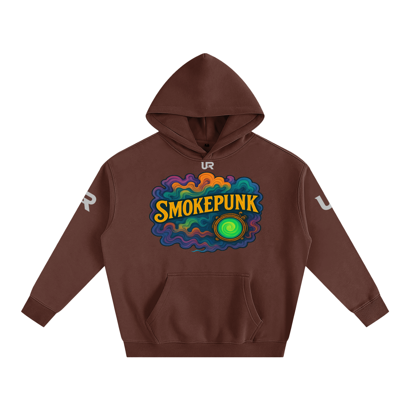 SMOKEPUNK #01 Oversized Fleeced Hoodie