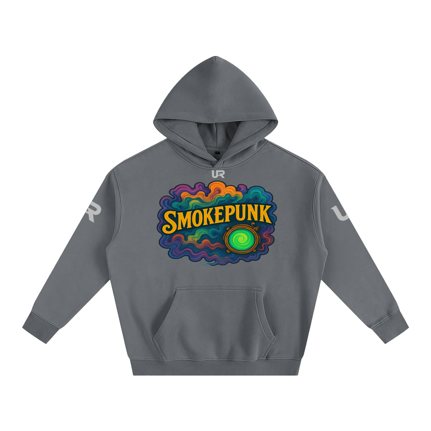 SMOKEPUNK #01 Oversized Fleeced Hoodie