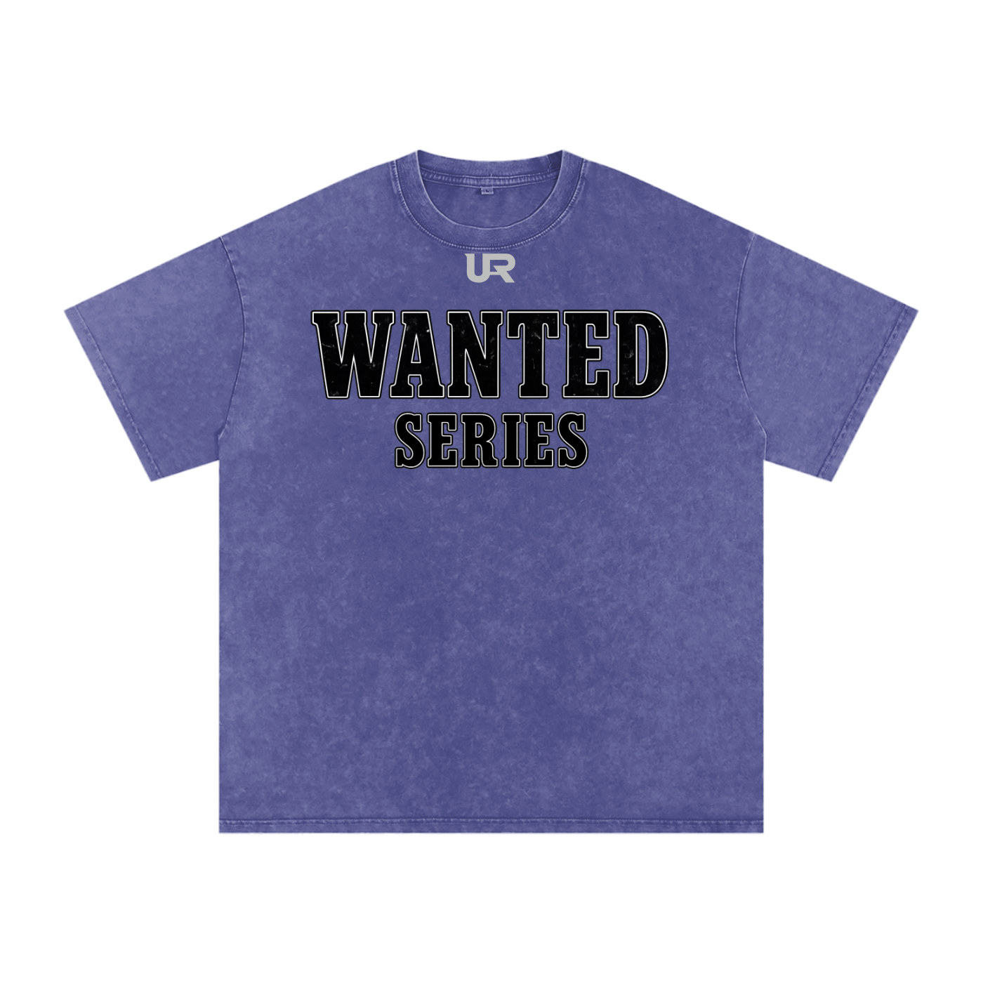 WANTES SERIES #02 Snow Washed Oversized Cotton T-Shirt