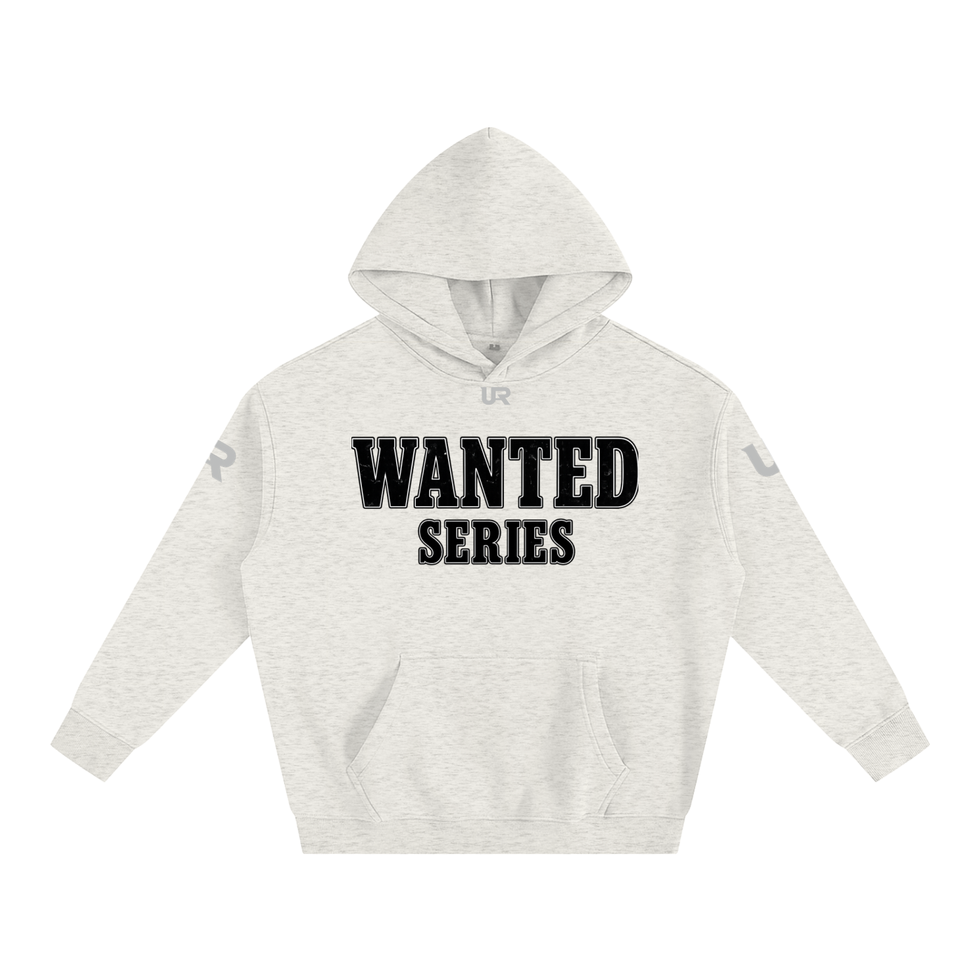 WANTED SERIES #01 Oversize Fleeced Hoodie