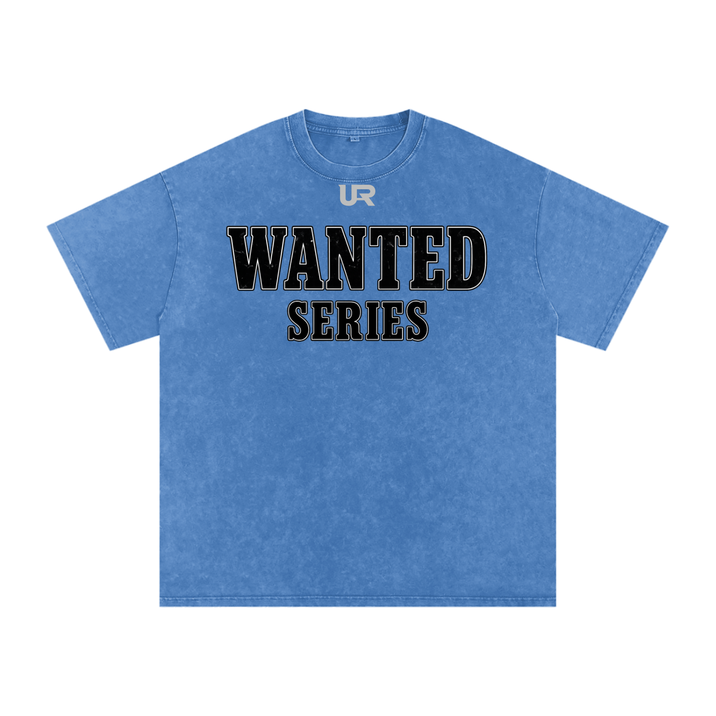 WANTES SERIES #02 Snow Washed Oversized Cotton T-Shirt