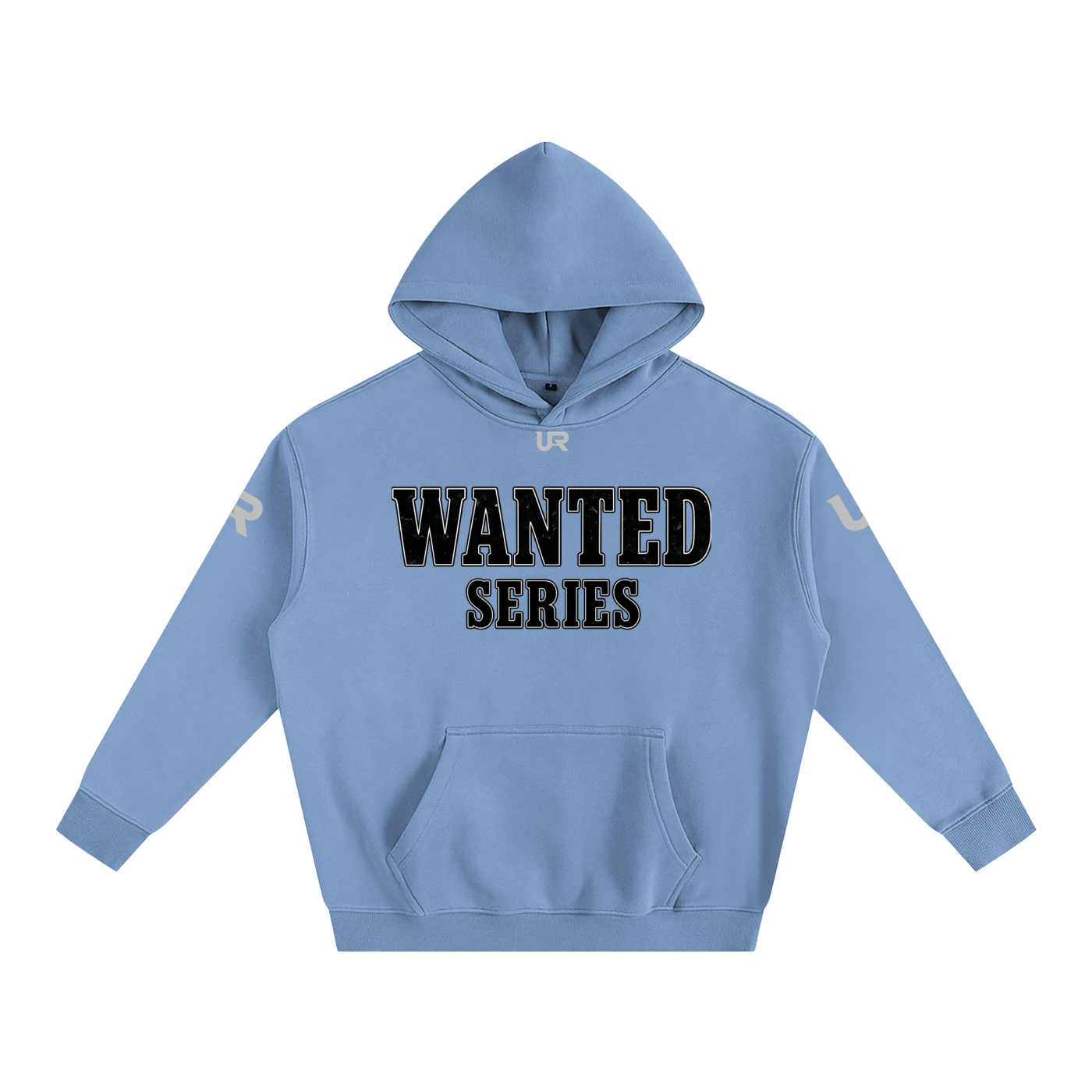 WANTED SERIES #01 Oversize Fleeced Hoodie