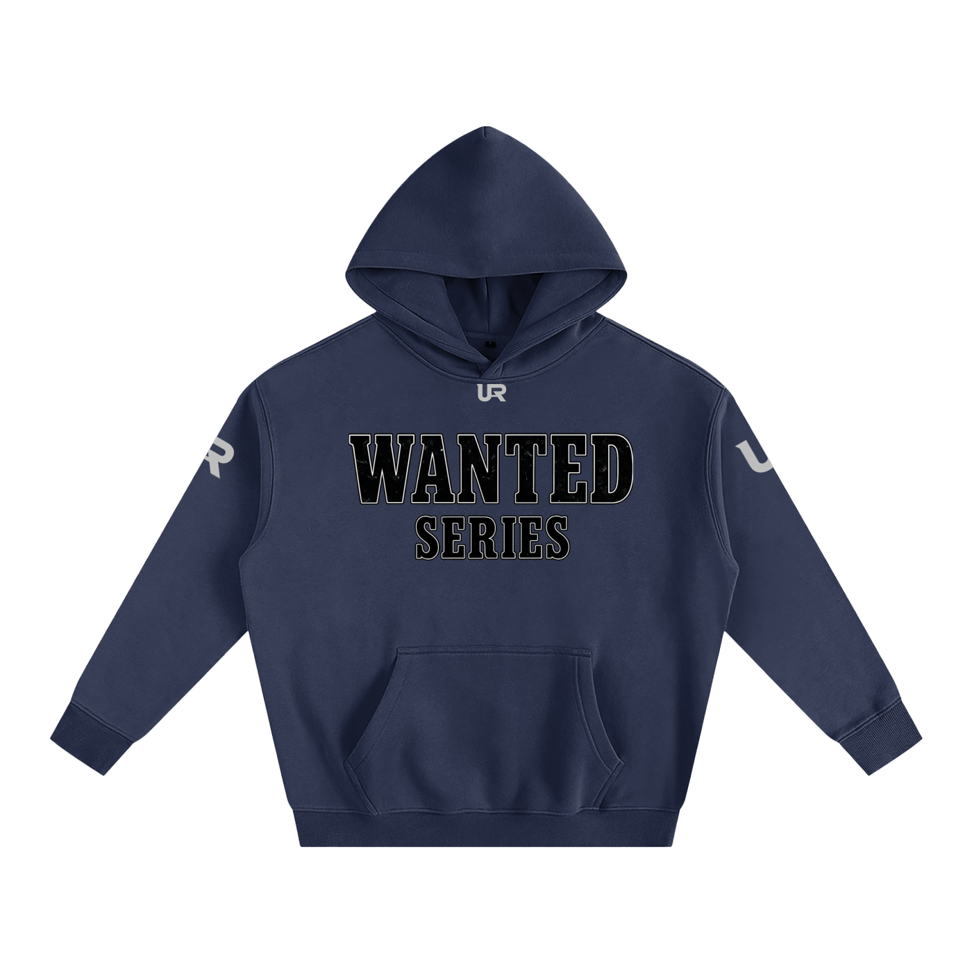 WANTED SERIES #01 Oversize Fleeced Hoodie