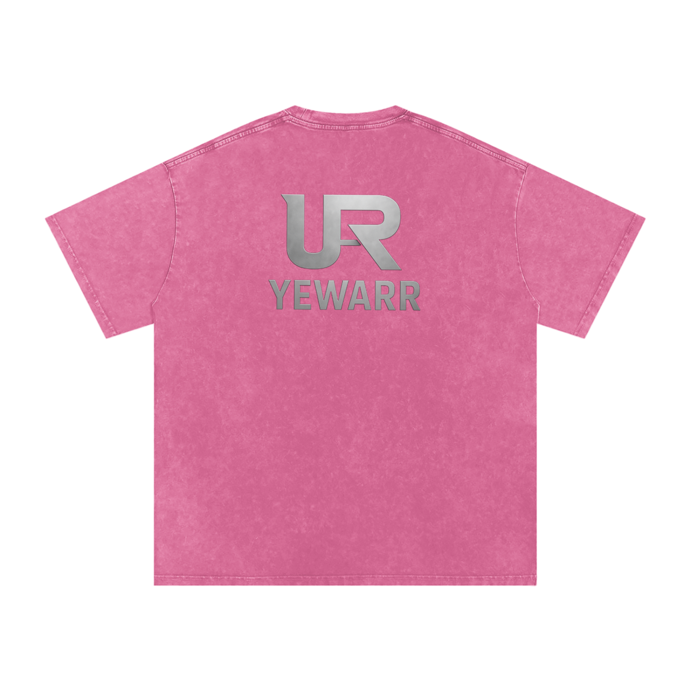 ANCIENT FLAME, Snow Washed Oversized Cotton T-Shirt