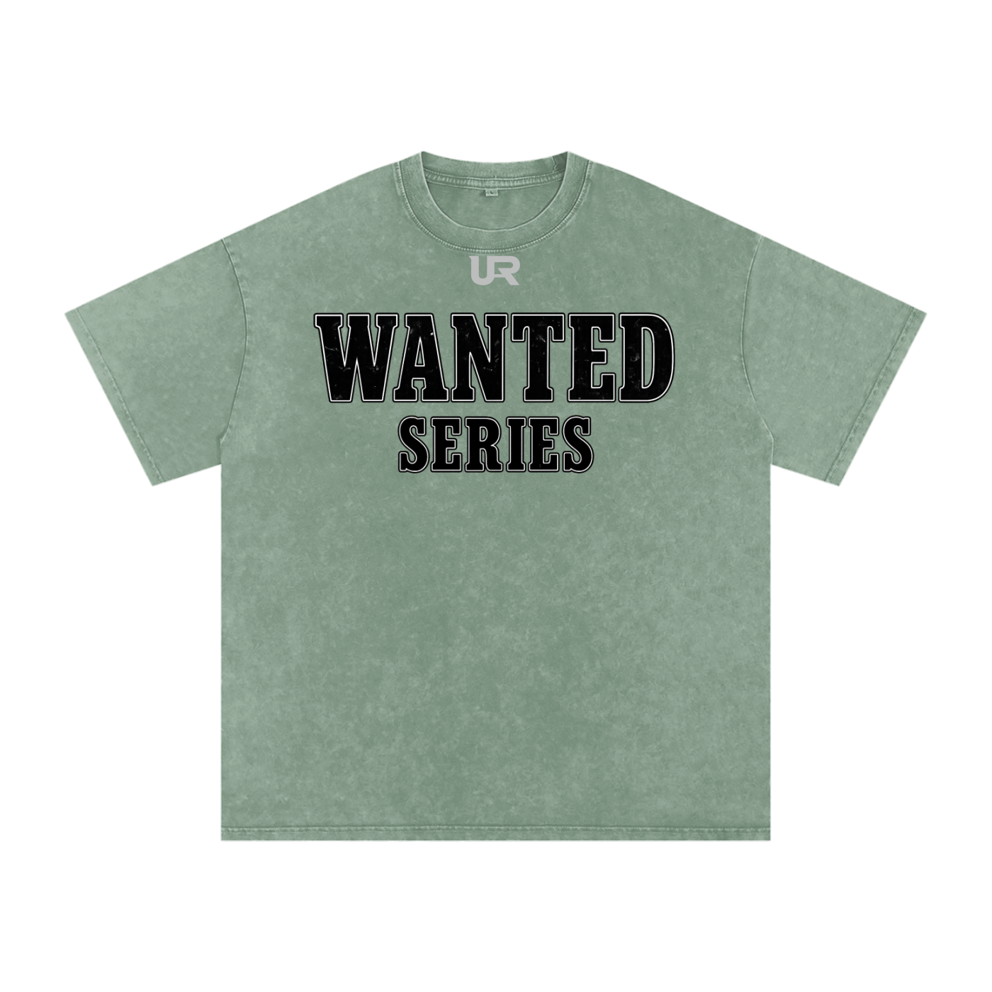 WANTES SERIES #02 Snow Washed Oversized Cotton T-Shirt