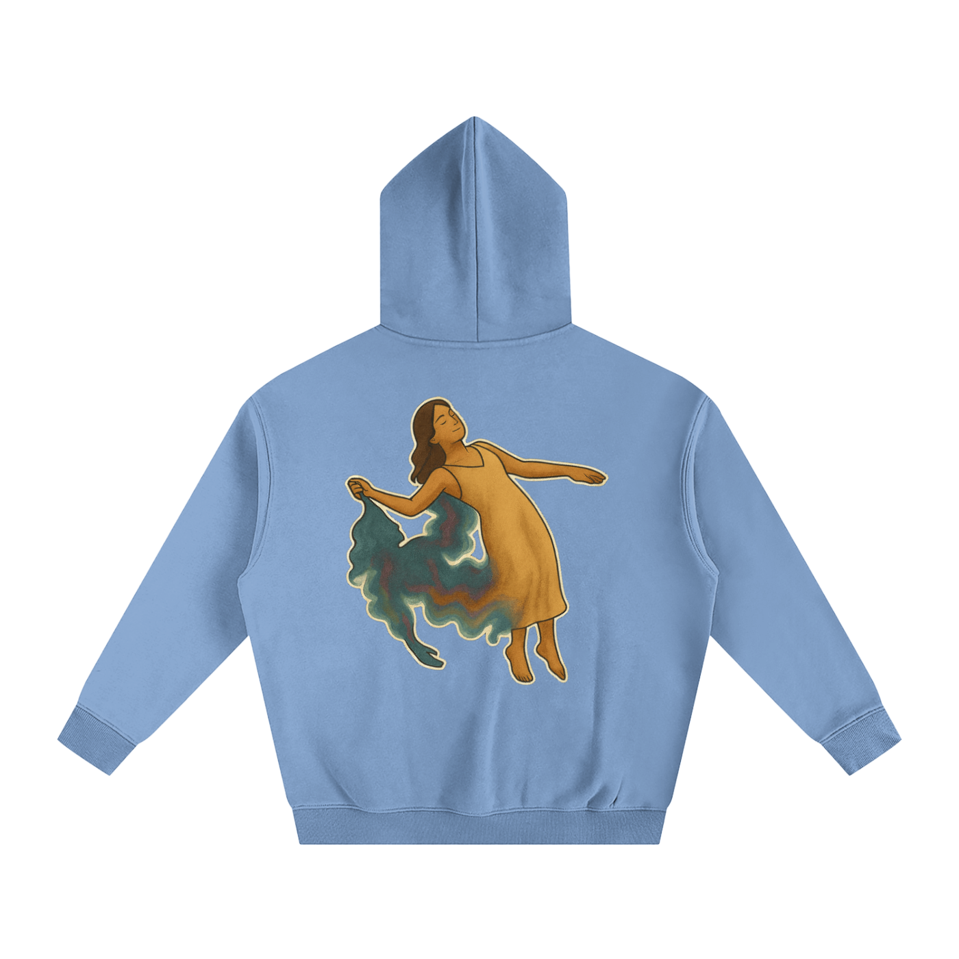 SMOKEPUNK #02 Oversize Fleeced Hoodie