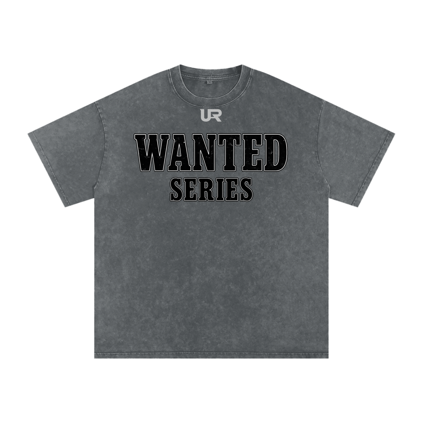 WANTES SERIES #02 Snow Washed Oversized Cotton T-Shirt