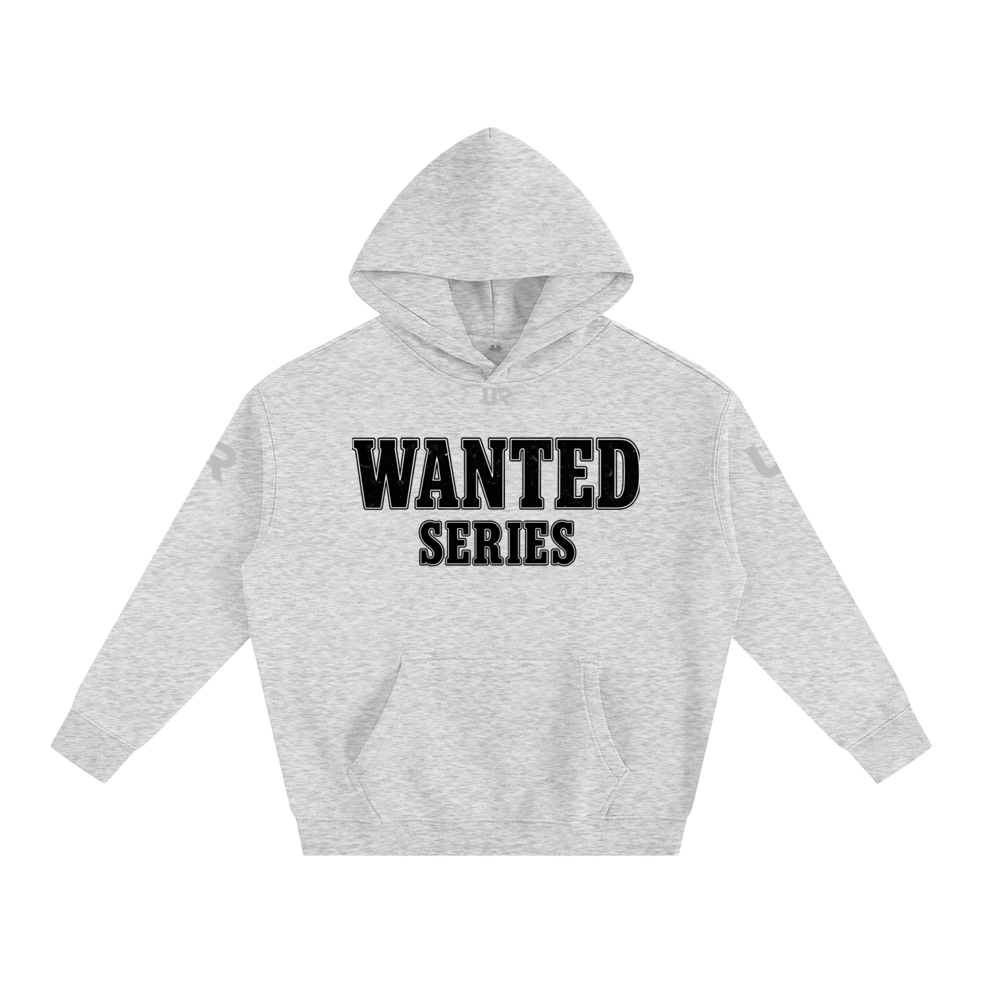 WANTED SERIES #01 Oversize Fleeced Hoodie