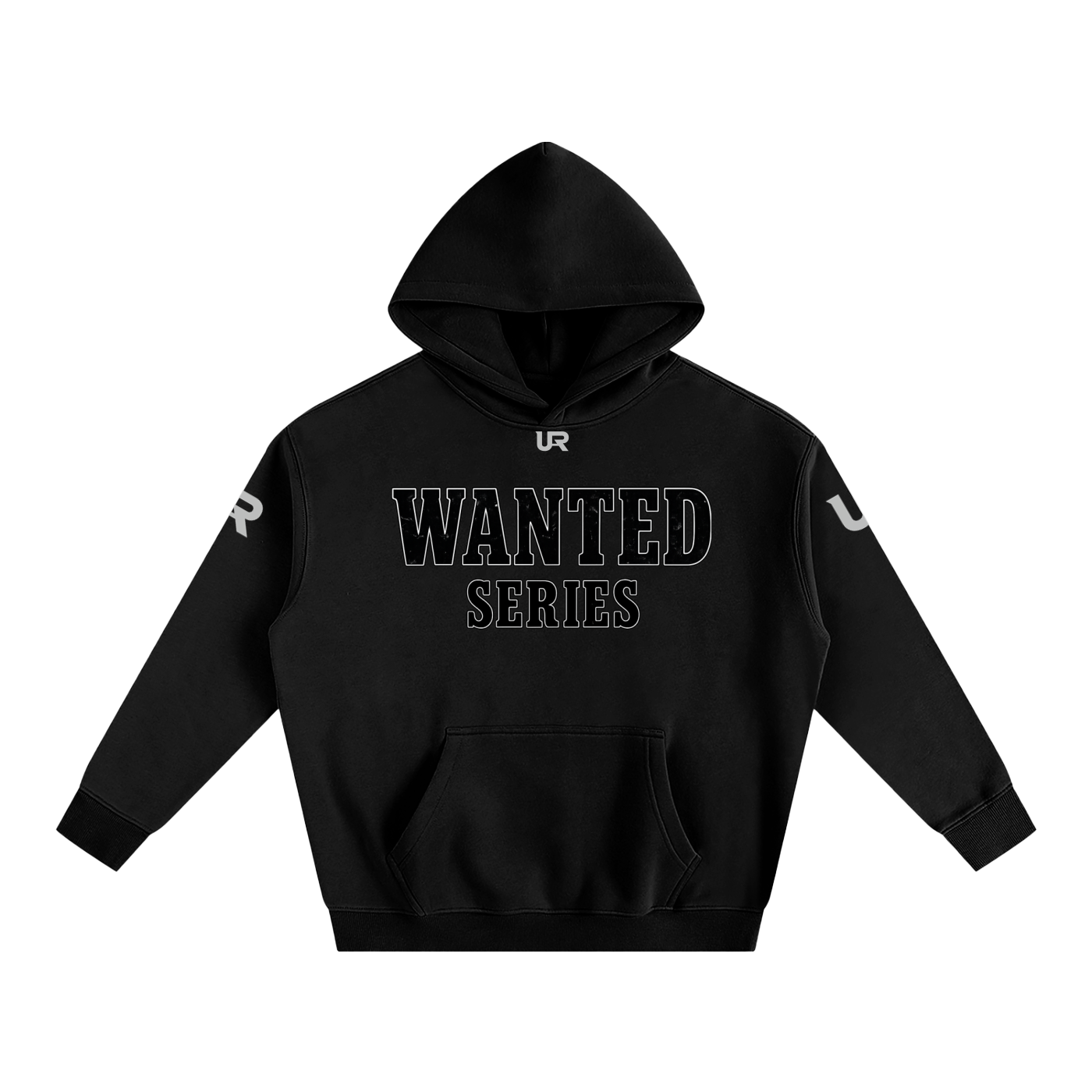 WANTED SERIES #01 Oversize Fleeced Hoodie