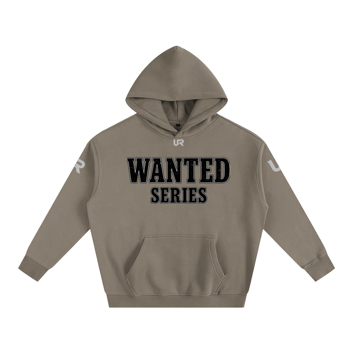 WANTED SERIES #01 Oversize Fleeced Hoodie