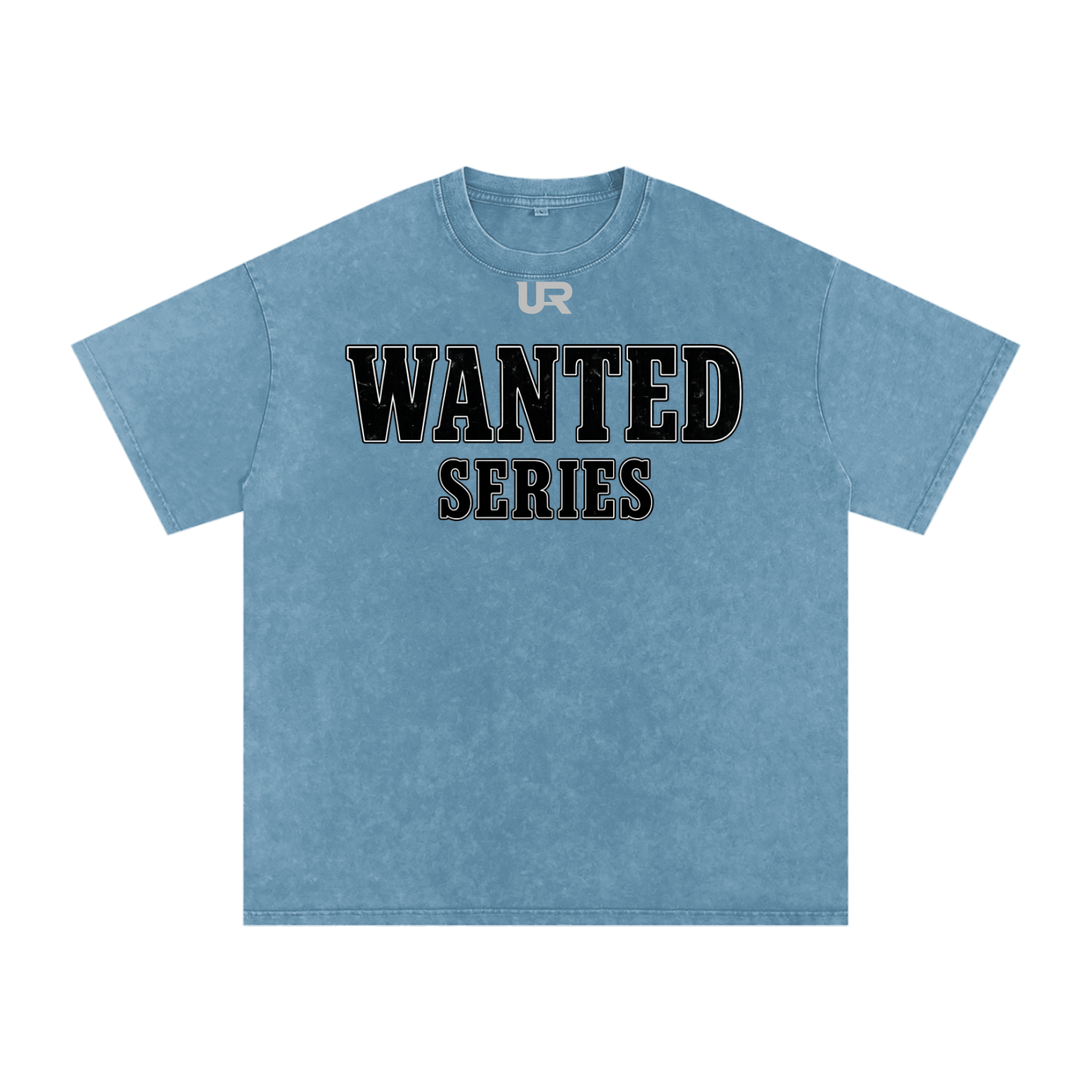 WANTES SERIES #02 Snow Washed Oversized Cotton T-Shirt