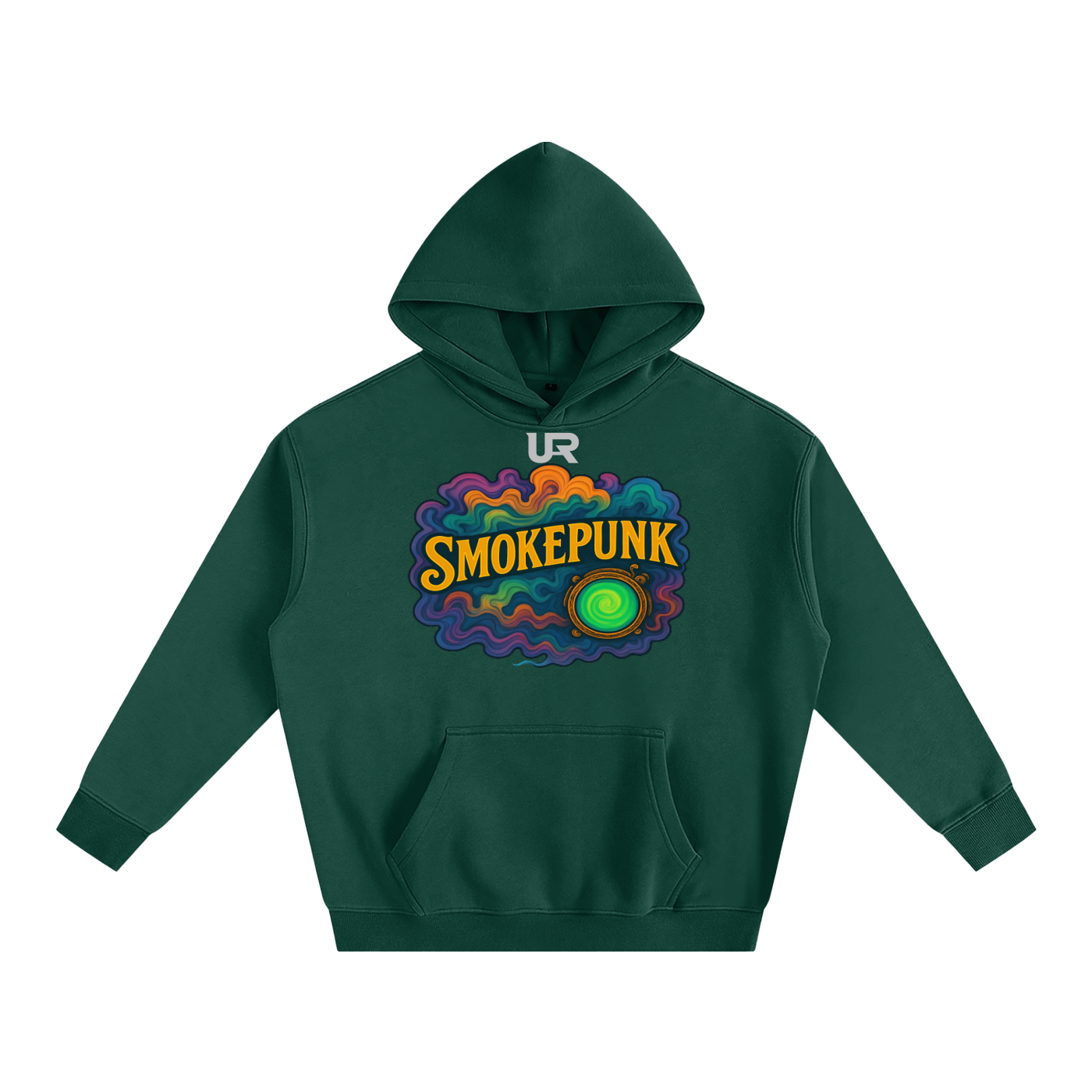 SMOKEPUNK #02 Oversize Fleeced Hoodie