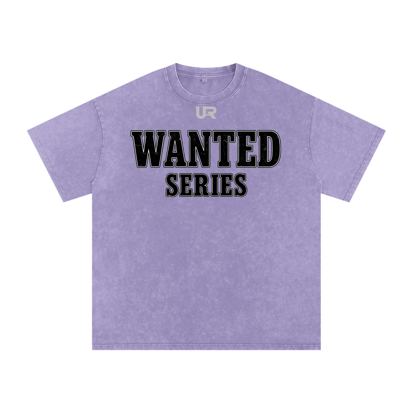 WANTES SERIES #02 Snow Washed Oversized Cotton T-Shirt
