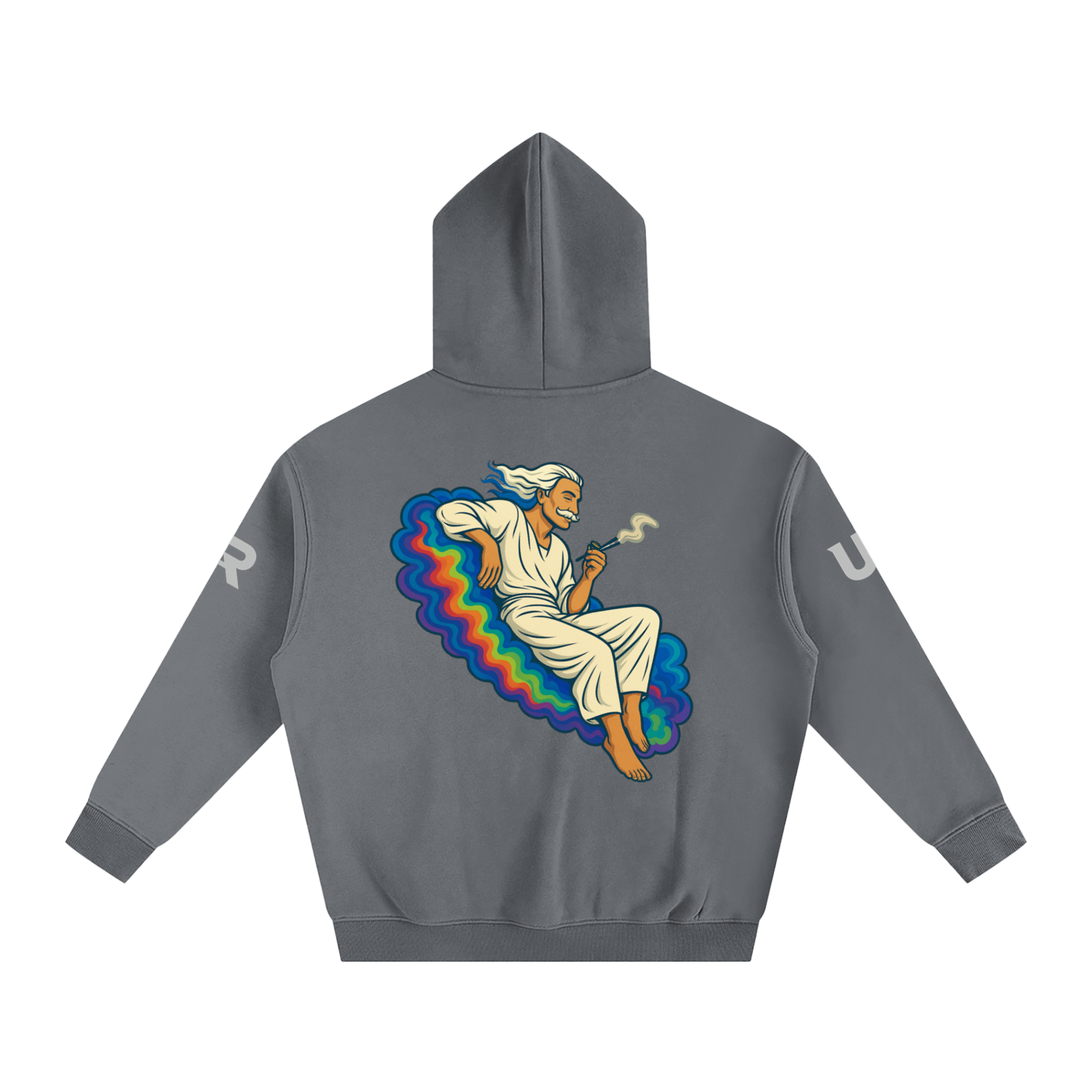 SMOKEPUNK #01 Oversized Fleeced Hoodie